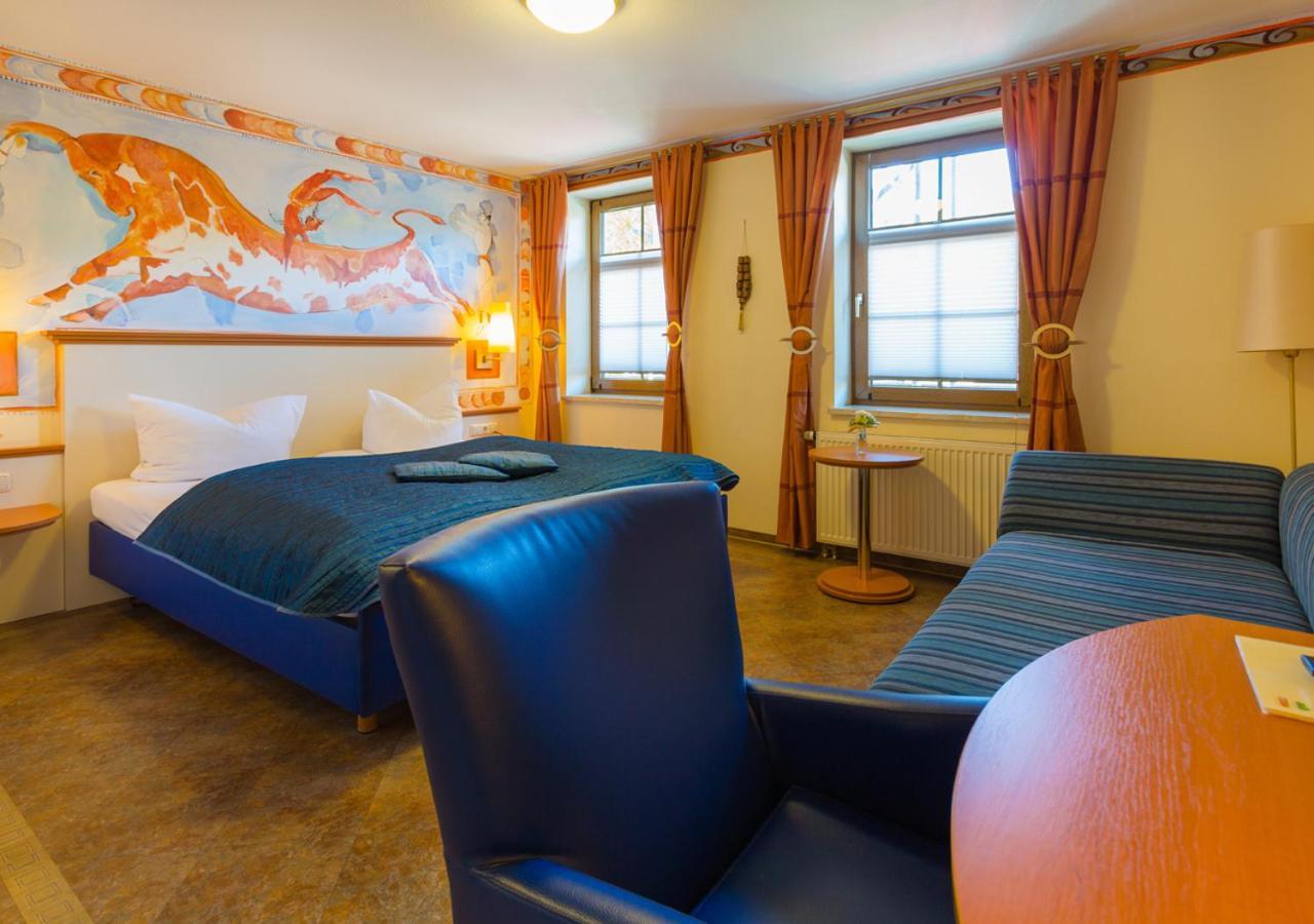 Hotel & Ferienwohnungen Bohlenblick Saalfeld Saale Bagian luar foto