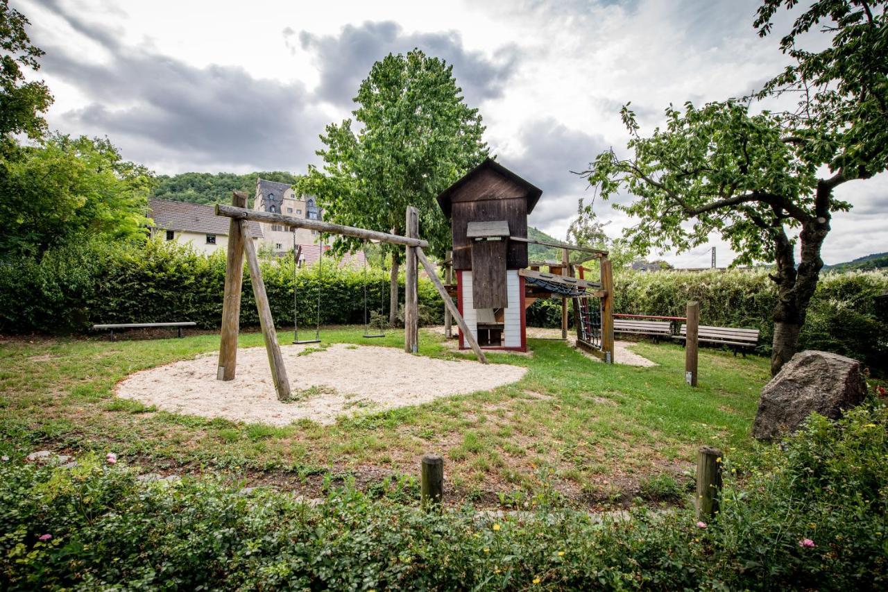 Hotel & Ferienwohnungen Bohlenblick Saalfeld Saale Bagian luar foto